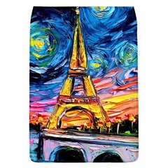 Eiffel Tower Starry Night Print Van Gogh Removable Flap Cover (l) by Modalart