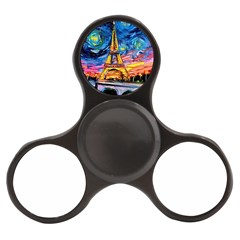 Eiffel Tower Starry Night Print Van Gogh Finger Spinner by Modalart