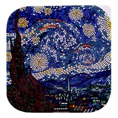 Mosaic Art Vincent Van Gogh Starry Night Stacked Food Storage Container by Modalart