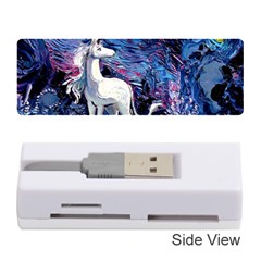 Unicorn Starry Night Print Van Gogh Memory Card Reader (stick)