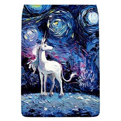 Unicorn Starry Night Print Van Gogh Removable Flap Cover (L)