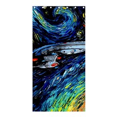 Star Ship Parody Art Starry Night Shower Curtain 36  X 72  (stall)  by Modalart