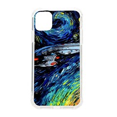 Star Ship Parody Art Starry Night iPhone 11 TPU UV Print Case