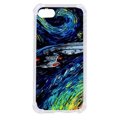 Star Ship Parody Art Starry Night iPhone SE