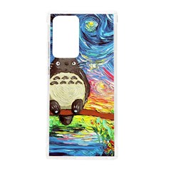 Totoro Starry Night Art Van Gogh Parody Samsung Galaxy Note 20 Ultra Tpu Uv Case by Modalart