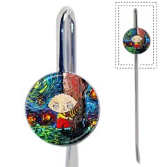 Cartoon Starry Night Vincent Van Gogh Book Mark by Modalart