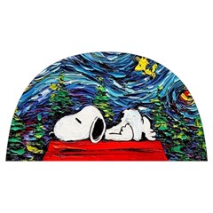 Dog House Vincent Van Gogh s Starry Night Parody Anti Scalding Pot Cap by Modalart