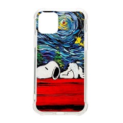 Dog House Vincent Van Gogh s Starry Night Parody Iphone 11 Pro 5 8 Inch Tpu Uv Print Case by Modalart