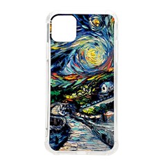 The Great Wall Nature Painting Starry Night Van Gogh Iphone 11 Pro Max 6 5 Inch Tpu Uv Print Case by Modalart