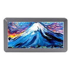 Mount Fuji Art Starry Night Van Gogh Memory Card Reader (mini) by Modalart