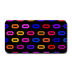 Pattern Background Structure Black Medium Bar Mat by Pakjumat