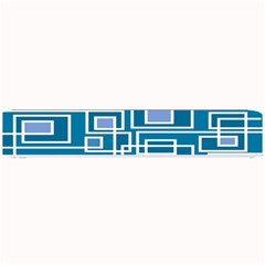 Geometric Rectangle Shape Linear Small Bar Mat by Pakjumat