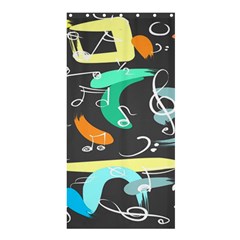 Repetition Seamless Child Sketch Shower Curtain 36  X 72  (stall)  by Pakjumat