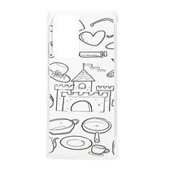 Baby Hand Sketch Drawn Toy Doodle Samsung Galaxy Note 20 Ultra Tpu Uv Case by Pakjumat