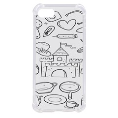 Baby Hand Sketch Drawn Toy Doodle Iphone Se by Pakjumat