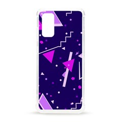 Memphis Pattern Geometric Abstract Samsung Galaxy S20 6 2 Inch Tpu Uv Case by Pakjumat