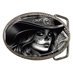 Dare Me  Belt Buckle (oval)