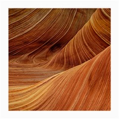 Sandstone The Wave Rock Nature Red Sand Medium Glasses Cloth by Amaryn4rt