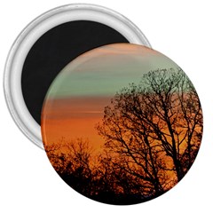 Twilight Sunset Sky Evening Clouds 3  Magnets by Amaryn4rt