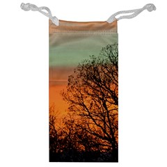 Twilight Sunset Sky Evening Clouds Jewelry Bag by Amaryn4rt