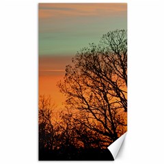 Twilight Sunset Sky Evening Clouds Canvas 40  X 72  by Amaryn4rt