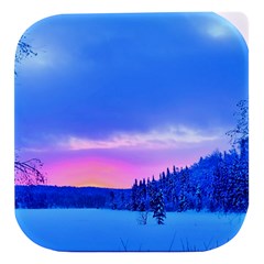 Winter Landscape Snow Forest Trees Stacked Food Storage Container by Amaryn4rt