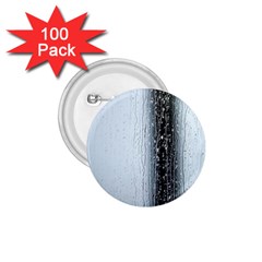 Rain Raindrop Drop Of Water Drip 1 75  Buttons (100 Pack)  by Amaryn4rt