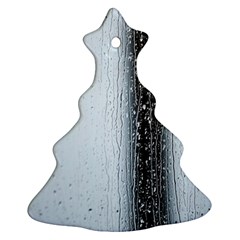 Rain Raindrop Drop Of Water Drip Christmas Tree Ornament (two Sides) by Amaryn4rt