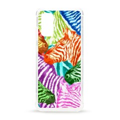 Zebra Colorful Abstract Collage Samsung Galaxy S20 6 2 Inch Tpu Uv Case by Amaryn4rt