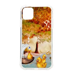 Art Kuecken Badespass Arrangemen Iphone 11 Tpu Uv Print Case by Amaryn4rt