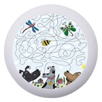 Dog Puzzle Maze Bee Butterfly Dento Box with Mirror Front