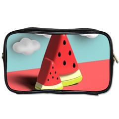 Watermelon Fruit Toiletries Bag (one Side) by Modalart