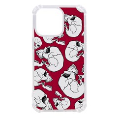 Terrible Frightening Seamless Pattern With Skull Iphone 13 Pro Tpu Uv Print Case