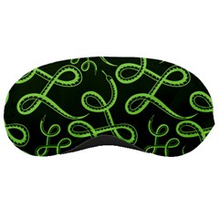 Snakes Seamless Pattern Sleep Mask by Bedest