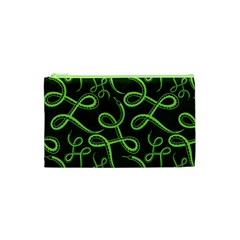 Snakes Seamless Pattern Cosmetic Bag (xs) by Bedest