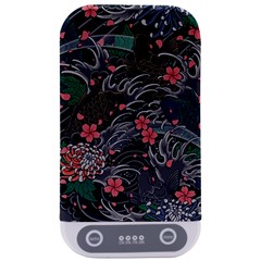 Japanese Wave Koi Illustration Seamless Pattern Sterilizers by Bedest