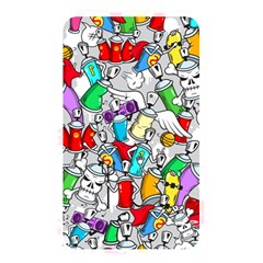 Graffity Characters Seamless Pattern Art Memory Card Reader (rectangular) by Bedest