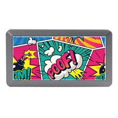 Comic Colorful Seamless Pattern Memory Card Reader (mini)