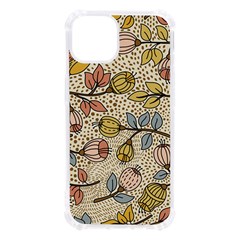 Seamless Pattern With Flower Bird Iphone 13 Tpu Uv Print Case by Bedest