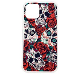 Vintage Day Dead Seamless Pattern Iphone 12 Pro Max Tpu Uv Print Case by Bedest