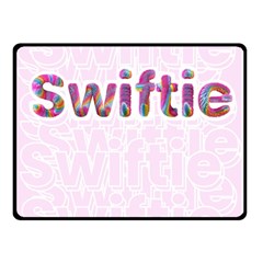 Taylor Swift 1989 Swiftie Pink Two Sides Fleece Blanket (small)