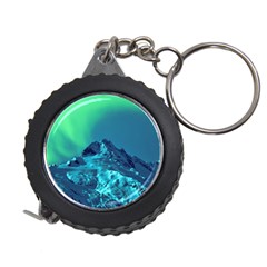 Aurora Borealis Sky Winter Snow Mountains Night Measuring Tape by Pakjumat