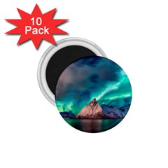 Amazing Aurora Borealis Colors 1 75  Magnets (10 Pack) 