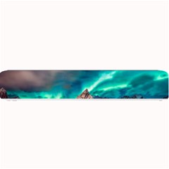 Amazing Aurora Borealis Colors Small Bar Mat by Pakjumat