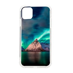 Amazing Aurora Borealis Colors Iphone 11 Tpu Uv Print Case by Pakjumat