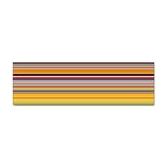 Neopolitan Horizontal Lines Strokes Sticker Bumper (10 pack)