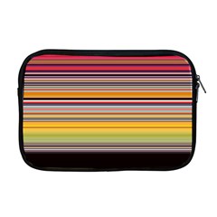 Neopolitan Horizontal Lines Strokes Apple MacBook Pro 17  Zipper Case