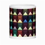 Diamond Geometric Square Design Pattern Morph Mug Center