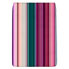 Vertical Line Color Lines Texture Removable Flap Cover (l) by Pakjumat