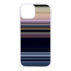 Horizontal Line Strokes Color Lines Iphone 13 Tpu Uv Print Case